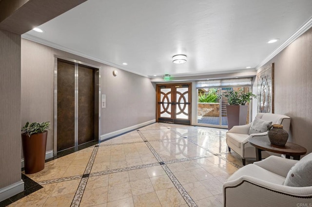 view of building lobby