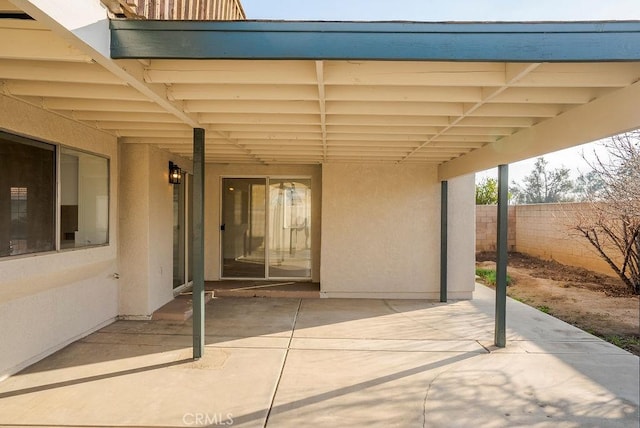 view of patio / terrace