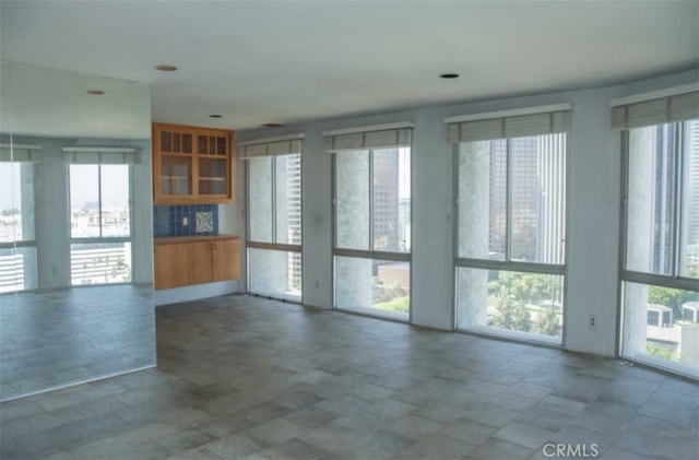 view of unfurnished living room