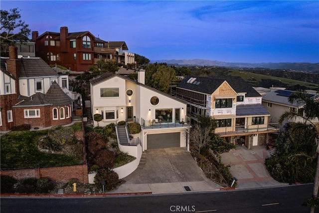 drone / aerial view featuring a residential view