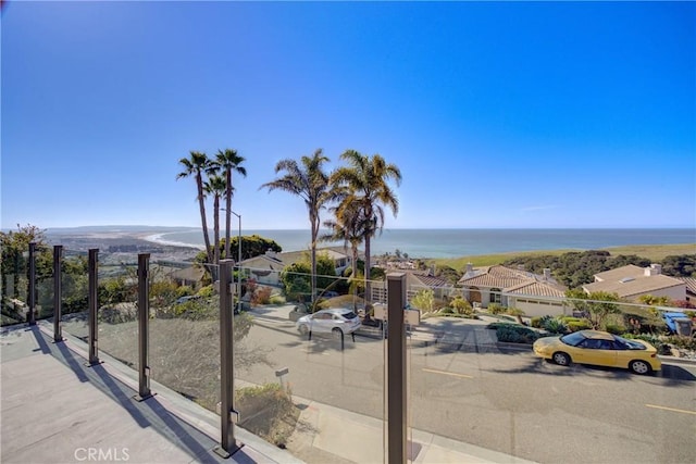 property view of water