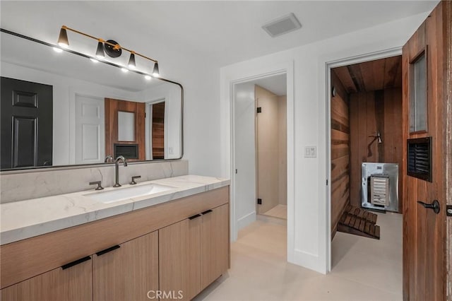 919 Sandcastle Dr, Corona Del Mar, CA 92625 - bathroom with visible vents and vanity