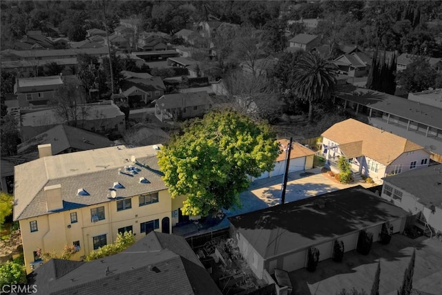 aerial view