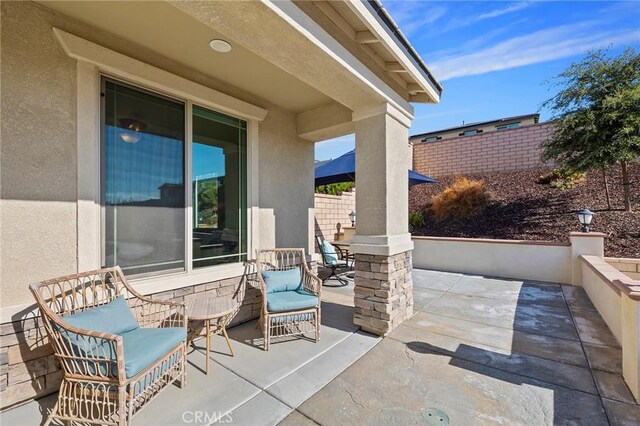 view of patio / terrace