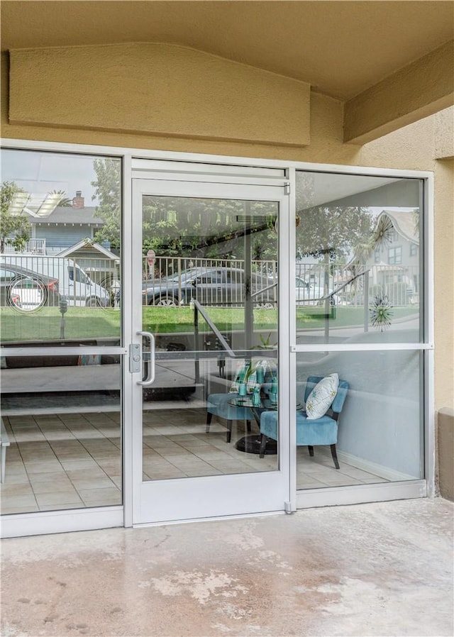 view of entryway