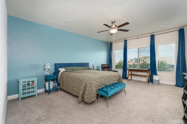 315 Timberline Way S, Madera, CA 93636 - carpeted bedroom featuring baseboards and a ceiling fan