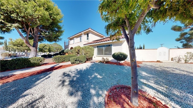 view of mediterranean / spanish home