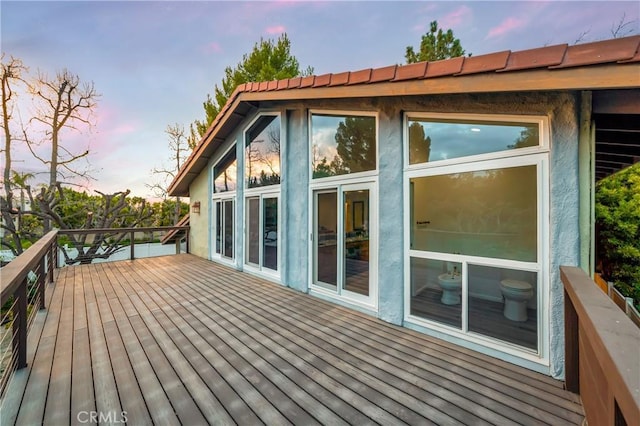 23216 Park Esperanza, Calabasas, CA 91302 - view of wooden terrace