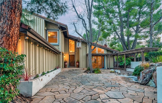 23216 Park Esperanza, Calabasas, CA 91302 - view of patio / terrace featuring a pergola