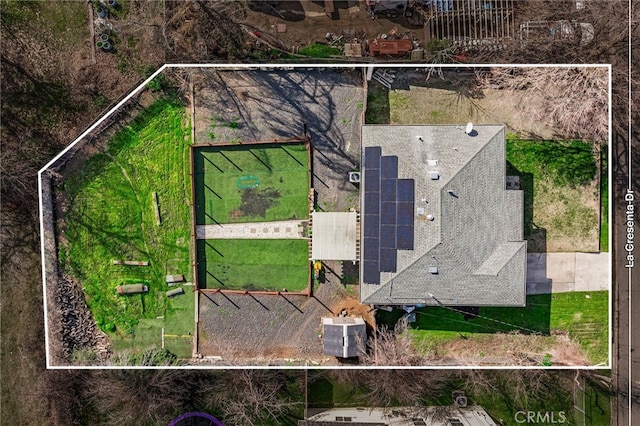 drone / aerial view