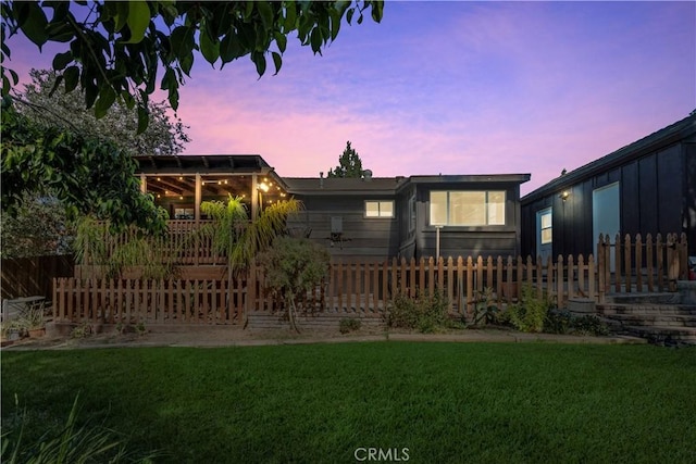 26357 Hillcrest Ave, Lomita, CA 90717 - view of back of house at dusk