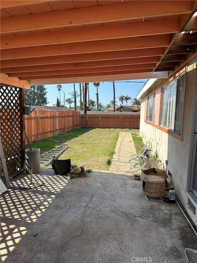 view of patio