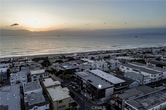 405 26th St, Manhattan Beach, CA 90266 - aerial view at dusk of view of water and beach