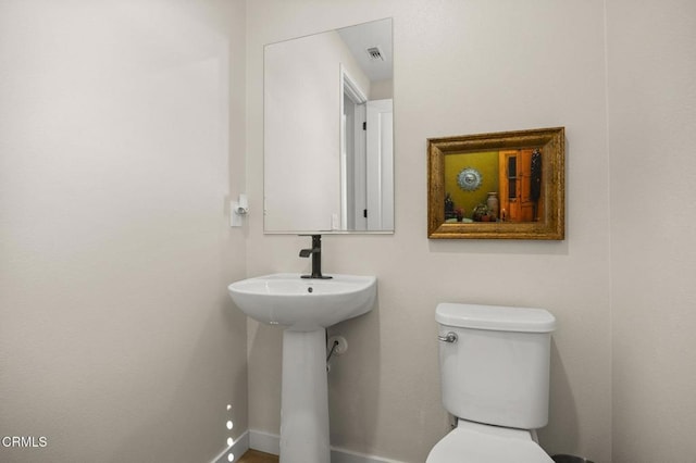 bathroom with toilet