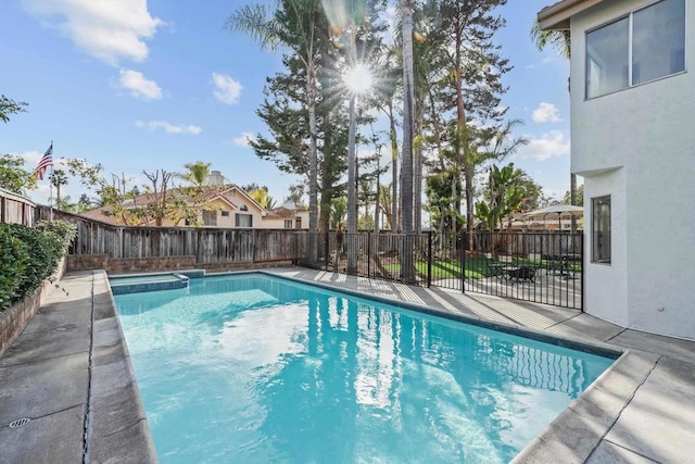 view of swimming pool