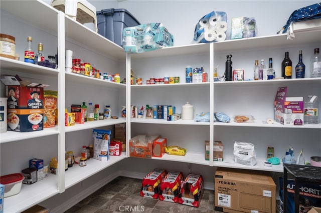 view of pantry