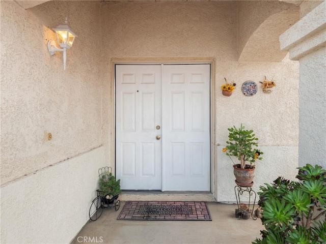 view of entrance to property