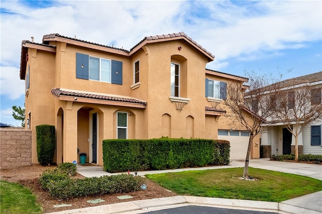 view of mediterranean / spanish house