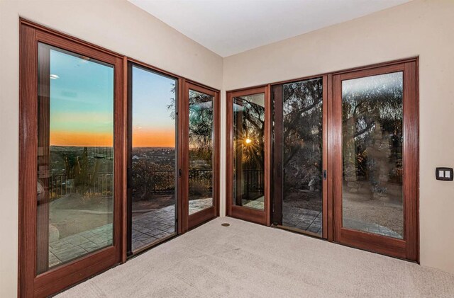 2362 Edgehill Rd, Vista, CA 92084 - unfurnished sunroom featuring carpet floors