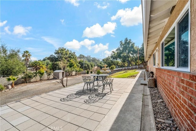 view of patio / terrace