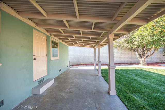 view of patio / terrace