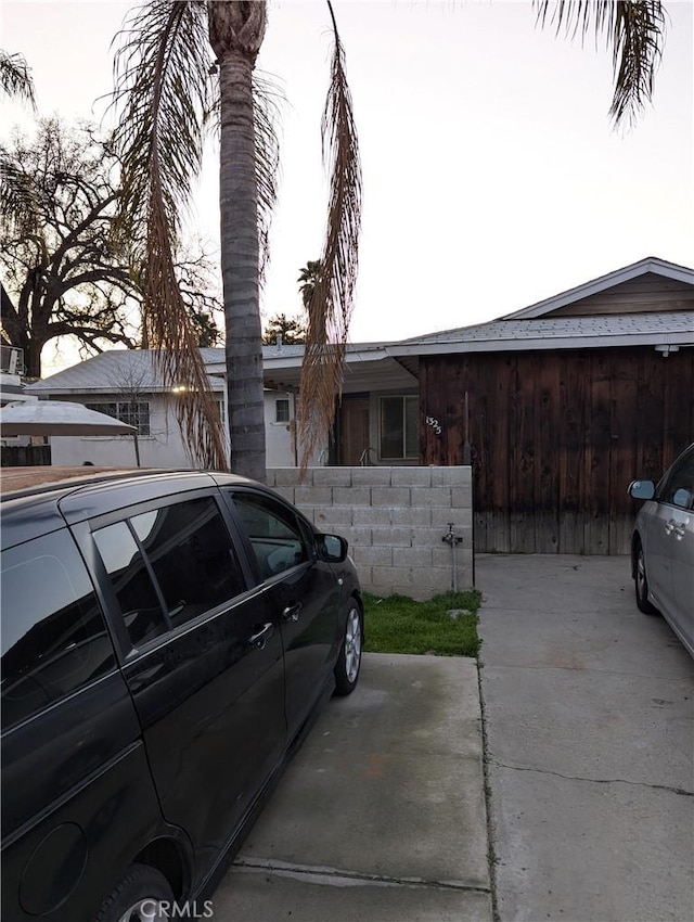 view of ranch-style home