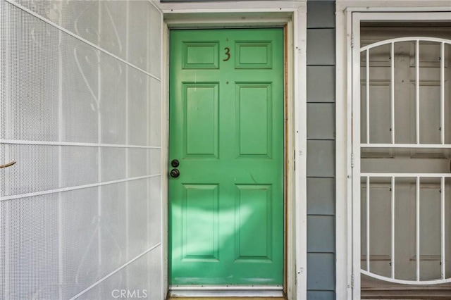 view of property entrance