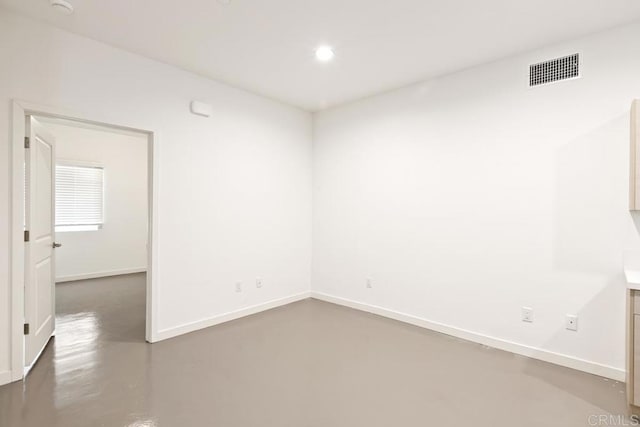 view of unfurnished room