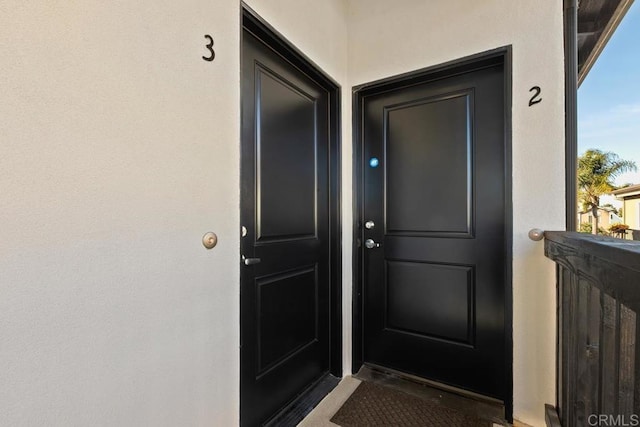 view of entrance to property