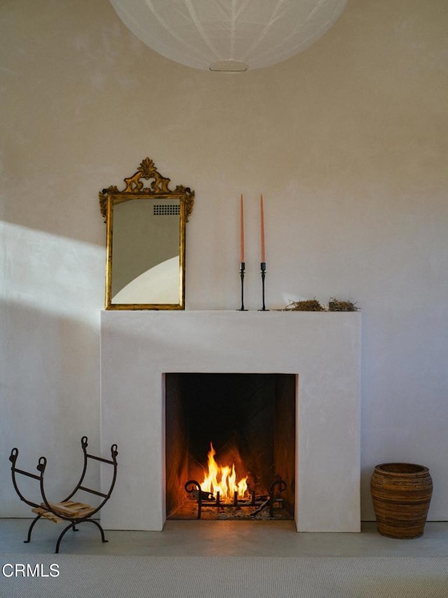 view of room details