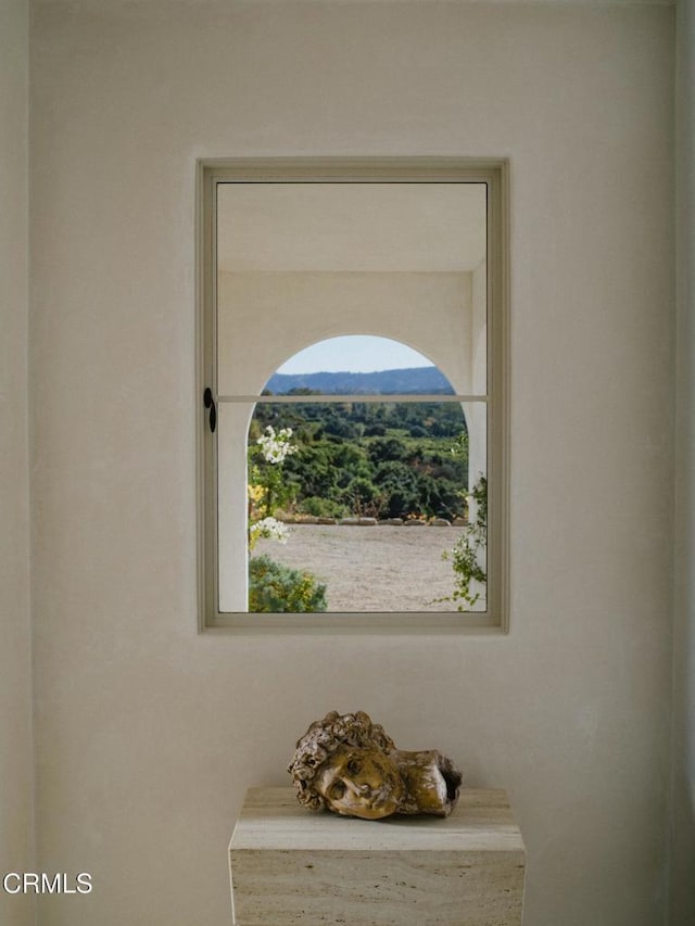 view of room details