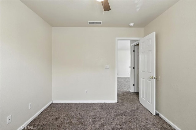 713 Vista Del Rey Dr, Atwater, CA 95301 - spare room with carpet and ceiling fan