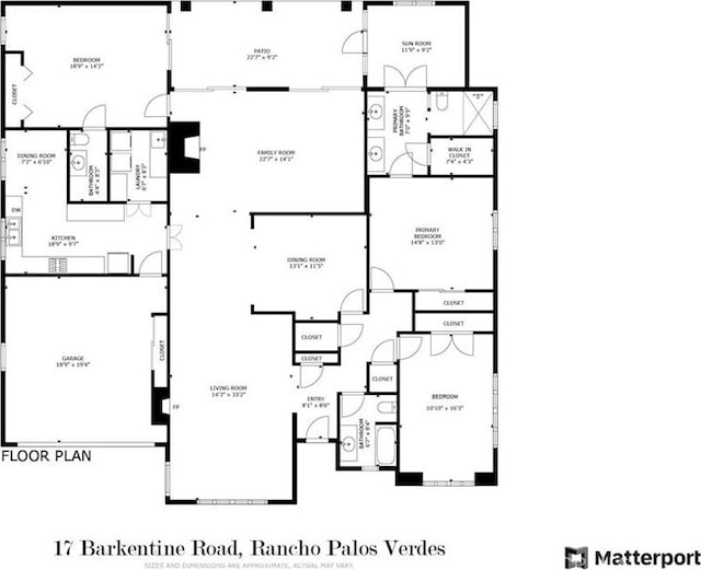 17 Barkentine Rd, Rancho Palos Verdes, CA 90275 - plan