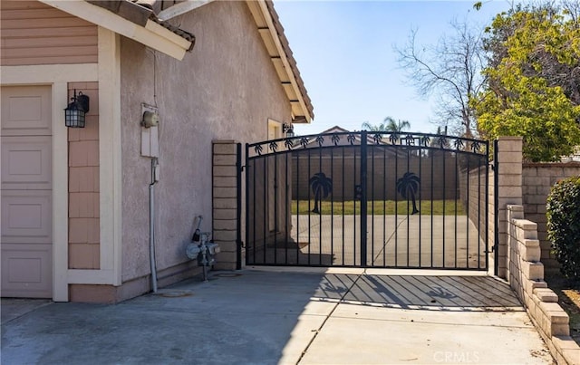 view of gate