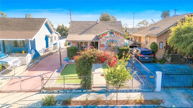 view of bungalow-style home