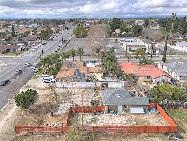 birds eye view of property featuring a residential view