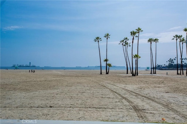 surrounding community featuring a water view