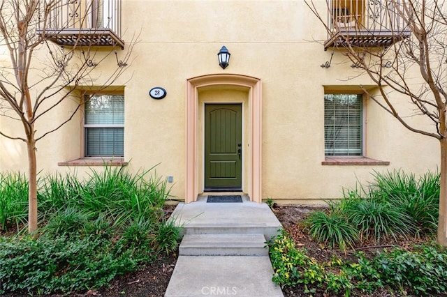 view of property entrance