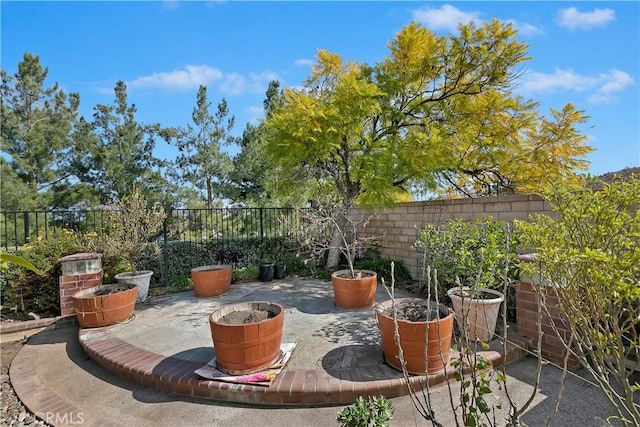 view of patio