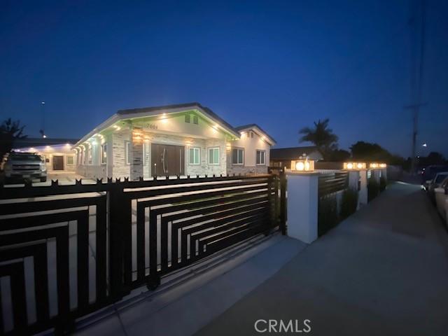7631 Columbia St, Rosemead, CA 91770 - view of front of house featuring a fenced front yard