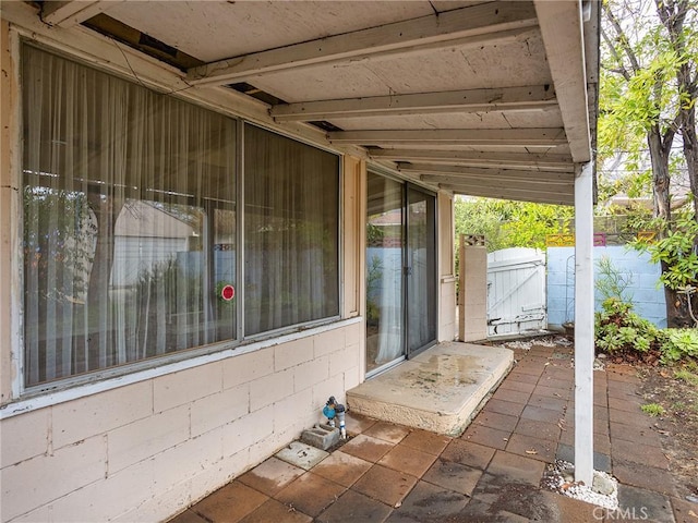 view of patio / terrace