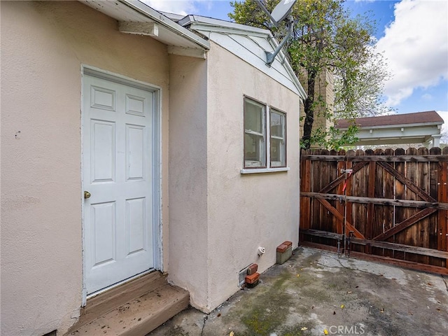 view of entrance to property