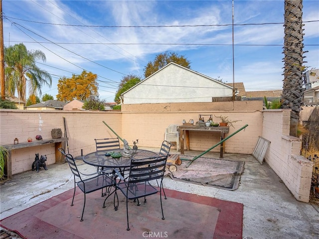 view of patio / terrace