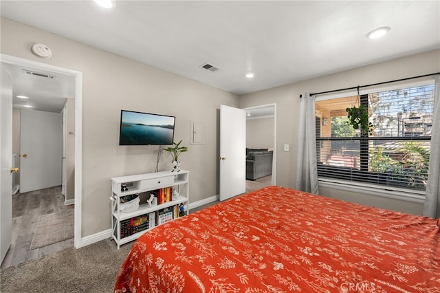 10655 Lemon Ave Unit 3706, Rancho Cucamonga, CA 91737 - carpeted bedroom with recessed lighting and baseboards