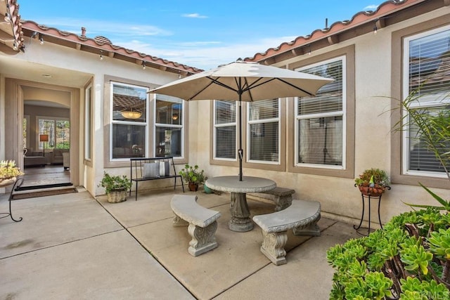 view of patio / terrace