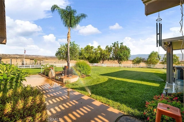 41700 Jojoba Hills Cir, Aguanga, CA 92536 - view of yard with a rural view