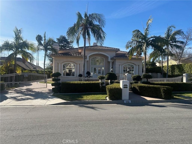 view of mediterranean / spanish-style home