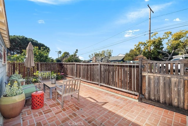 view of patio / terrace