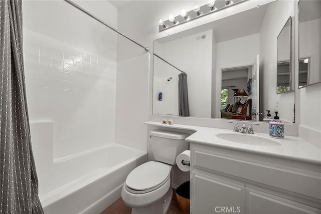 230 Shorebreaker Dr, Laguna Niguel, CA 92677 - full bathroom featuring vanity, toilet, and shower / bath combo