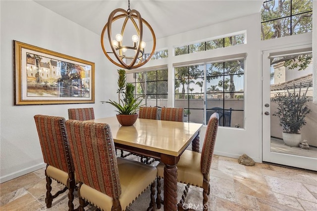 230 Shorebreaker Dr, Laguna Niguel, CA 92677 - dining room featuring an inviting chandelier